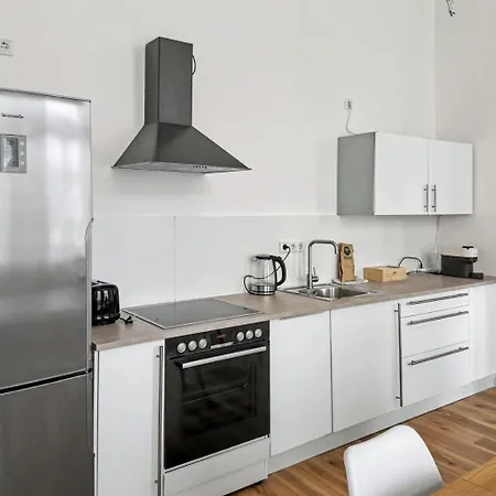 Denkmal-apartment Zentral In Mit Hohen Decken 克雷费尔德